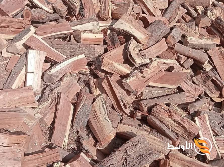 أفضل أنواع الحطب - اخشاب تدفئة